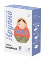 Ячменные хлопья не требующие варки оптом в коробках 400г