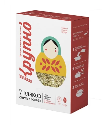 Купить хлопья 7 злаков оптом от производителя